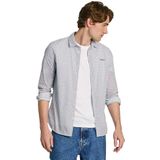Pepe Jeansvoor mannen. PM308739 Groot blauw shirt (L), Casual, Katoen, Lange mouwen