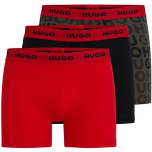 Hugo Design 10241868 Boxer 3 Units Veelkleurig S Man