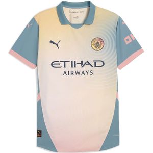 Puma - Manchester City Fc Authentic 24/25 - T-shirt - Beige - Korte Mouwen