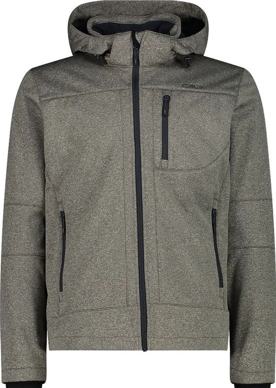 Cmp Zip Hood 3a01787n-m Softshelljack