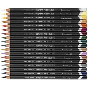 Derwent Metallic Box Procolour Pencil 36 Units Veelkleurig