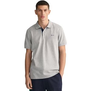 Gant Reg Contrast Rugger Korte Mouw Poloshirt