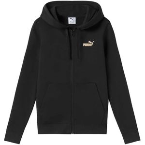 Puma Essentials+ Textured Foil Sweatshirt Met Rits