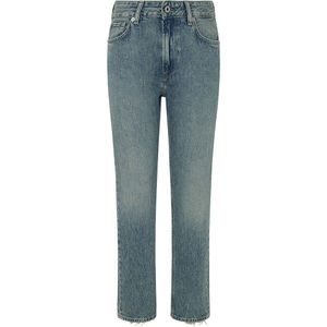 Pepe Jeans Pl204730 Straight Fit Jeans Blauw 26 / 28 Vrouw