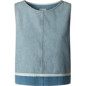 Pepe Jeans - Bowie - Denim Shirt - Vintage Gewassen - Mouwloos