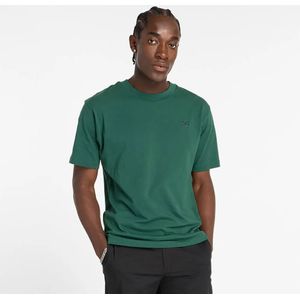 New Balance Athletics Cotton T-shirt Met Korte Mouwen
