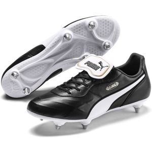 Puma King Top SG  Sportschoenen - Maat 43 - Mannen - zwart/wit/goud