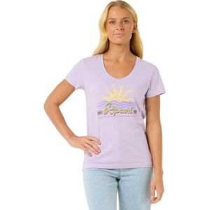 T-shirt - Zonneafbeelding - 100% Katoen - Korte Mouwen