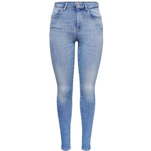Only Power Mid Push Up Skinny Jeans Blauw XS / 32 Vrouw