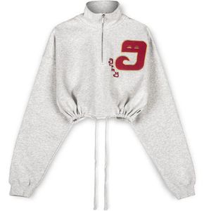 Grimey Lust Mantra Sweatshirt Met Halve Rits