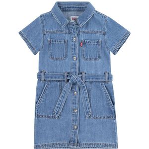Levi´s ® Kids Organic Utility Dress Blauw 12 Years