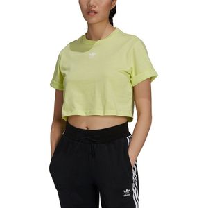 Adidas Originals H37884 Short Sleeve T-shirt Geel 40 Vrouw