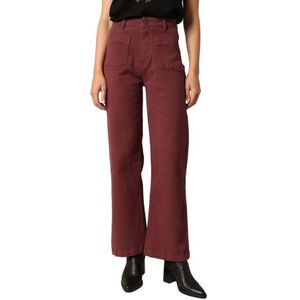 Deeluxe - Lizette - Bootcut Spijkerbroek - Hoge Taille - Wijde Pijp