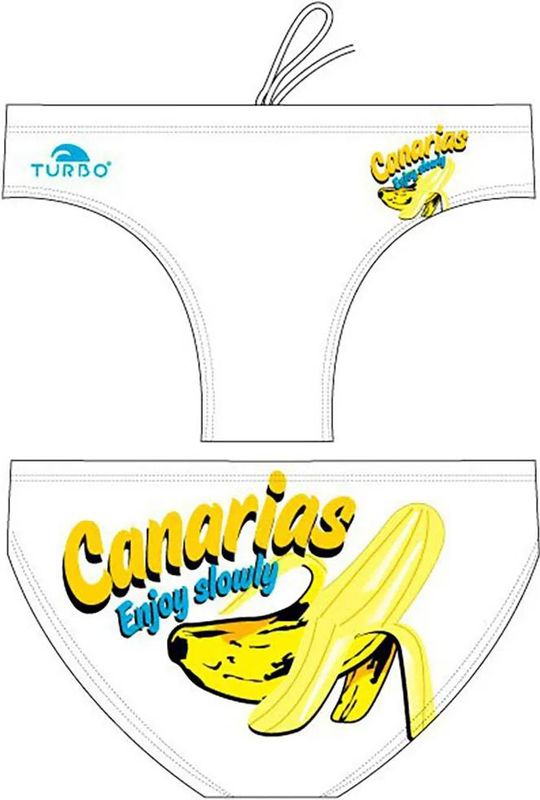 Turbo Banana Enjoy Slowly Waterpolo Zwemslip