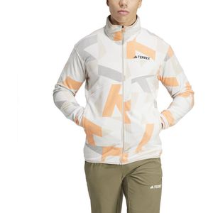 Adidas Terrex Multi Printed Fleece Met Volledige Rits