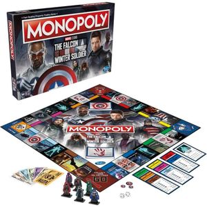 Monopoly Falcon And The Winter Soldier Board Board Game Veelkleurig