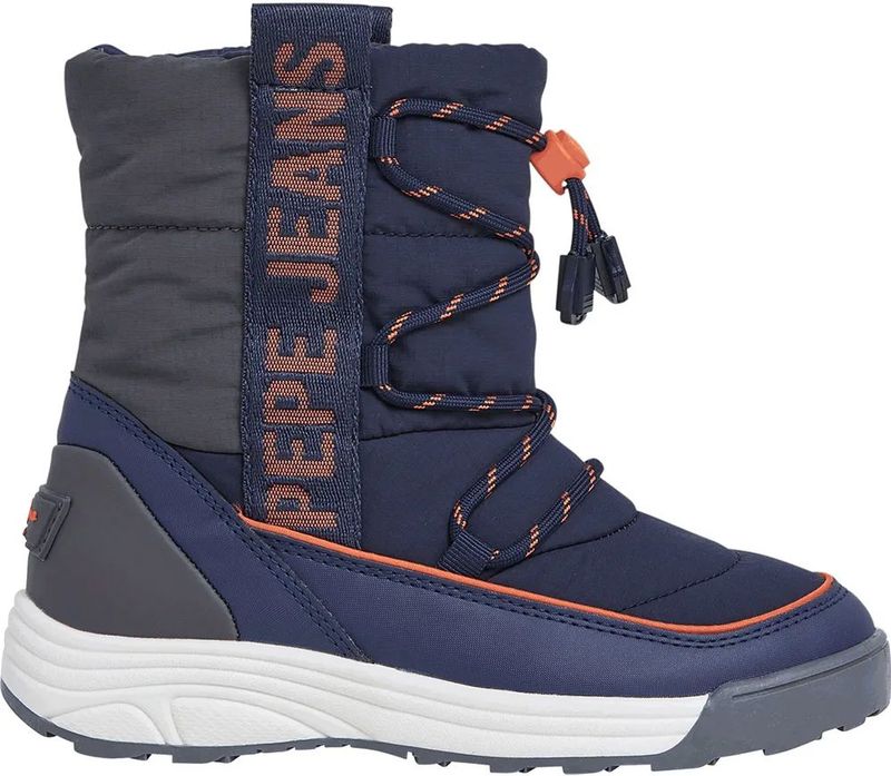 Pepe Jeansvoor vrouwen/meisjes. PBS500001 Jarvis Waterval Enkellaarsjes marine (32), Plat, Veters, Casual, Marineblauw, kinderkleding