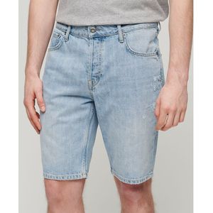 Superdry Vintage Straight Shorts Blauw 32 Man