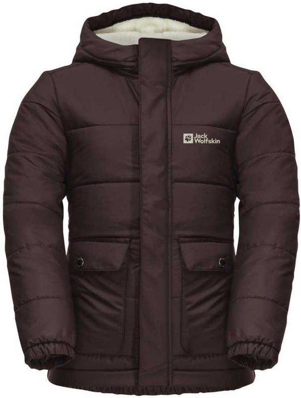 Jack Wolfskin - Snow Fox - Winterjas - Zwart - Winddicht, Waterafstotend, Gerecyclede Materialen
