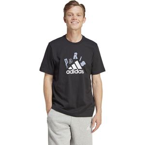 Adidas Par Gt1 Short Sleeve T-shirt Zwart XS Man
