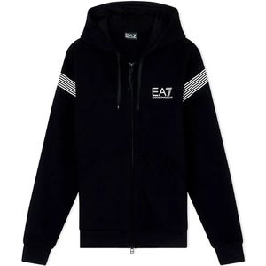 Ea7 Emporio Armani Train 7 Lines Sweatshirt Met Rits