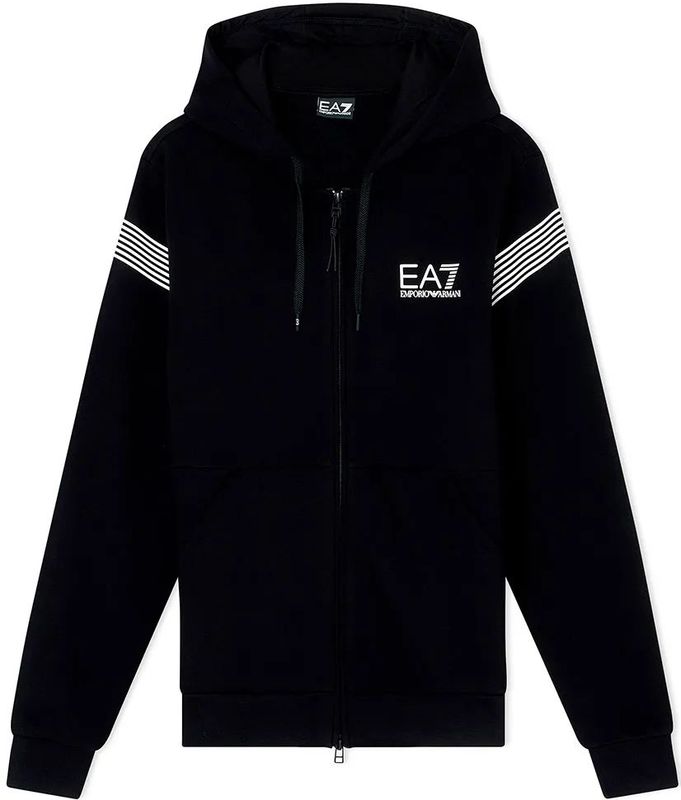 Ea7 Emporio Armani Train 7 Lines Sweatshirt Met Rits