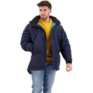 Timberland Dwr Recycled Down Puffer Parka Blauw M Man