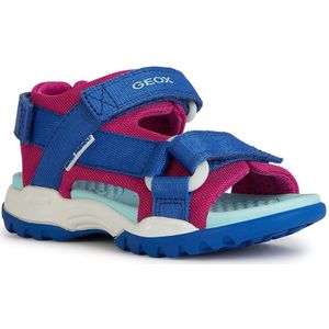 Geox J450wa01411 Borealis Sandals Blauw EU 26 Jongen