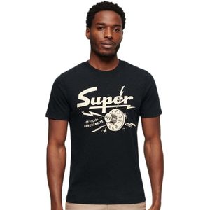 Superdry Retro Rocker Graphic Short Sleeve T-shirt Zwart XL Man