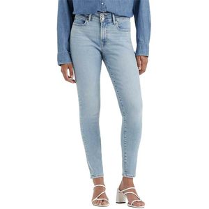 Levi´s ® 711 Double Button Jeans Blauw 25 / 30 Vrouw