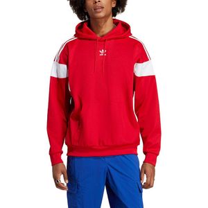 Adidas Originals Adicolor Classics Cut Line Hoodie Rood XL Man
