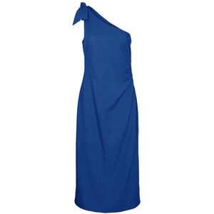 Vero Moda Jesmilo Sleeveless Midi Dress Blauw S Vrouw