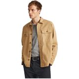 Pepe Jeans - PM308272 - Overhemd - Beige - Katoen - Lange Mouwen