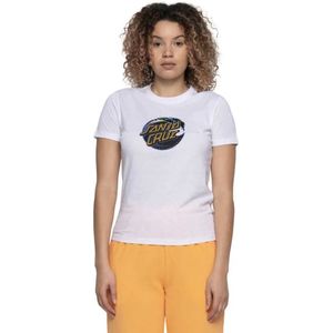 Santa Cruz Holo Wave Dot Front T-shirt Met Korte Mouwen