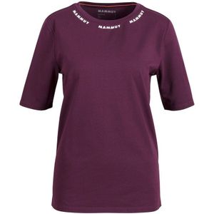 Mammut Logo Short Sleeve T-shirt Rood XL Vrouw