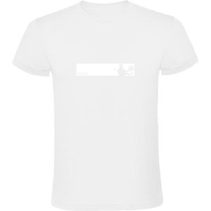 Kruskis Frame Padel Short Sleeve T-shirt Wit 3XL Man