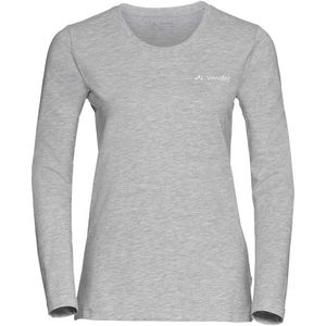 Vaude Brands Long Sleeve T-shirt Grijs 34 Vrouw