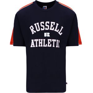 Russell Athletic Ewt E34061 Short Sleeve T-shirt Blauw XS Vrouw
