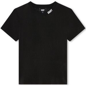 Dkny D60090 Short Sleeve T-shirt Zwart 12 Years