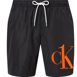 Calvin Klein Underwear Medium Drawstring Swimming Shorts Zwart L Man