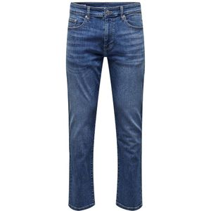 Only & Sons Weft Regular Fit 6755 Jeans Blauw 34 / 30 Man