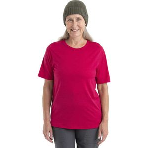 Icebreaker Granary Merino Short Sleeve T-shirt Roze S Vrouw