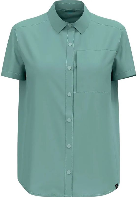Vrouwen korte mouwen wandelshirt Odlo Essential