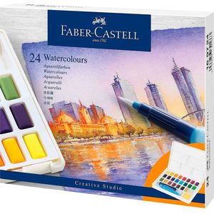 Faber Castell Case 24 Watercolors Veelkleurig