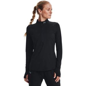 Under Armour - Qualifier Run 2.0 - Sweatshirt - Zwart - Polyester