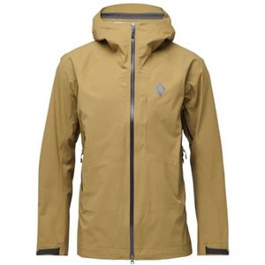 Black Diamond - Highline Stretch Shell - Jas - Beige - L