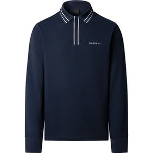 Hackett - Jacquard Tipped - Poloshirt - Lange Mouw
