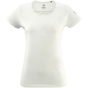 Millet Hiking Jacquard Short Sleeve T-shirt Wit S Vrouw