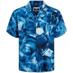 Jack & Jones Jeff Digital Aop Resort Overhemd Met Korte Mouwen