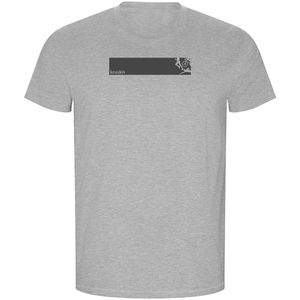 Kruskis Frame Triathlon Eco Short Sleeve T-shirt Grijs 2XL Man
